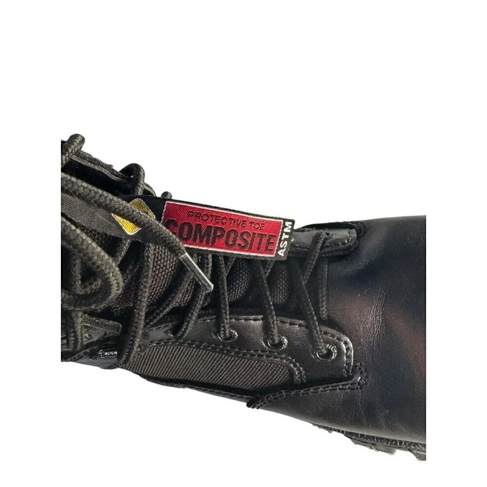 Rocky Alpha Force Zipper Composite Toe 8” Public Service Boots Men’s Sz 7M NWOB